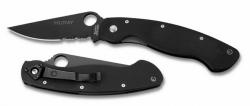 Нож Spyderco Military Black Картинка Нож Spyderco Military Black