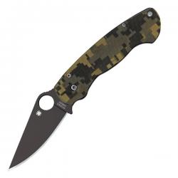 Картинка Нож Spyderco Para-Military2 Camo Black