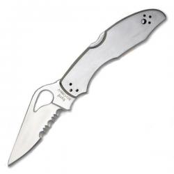 Нож Spyderco Byrd Crow Silver Картинка Нож Spyderco Byrd Crow Silver