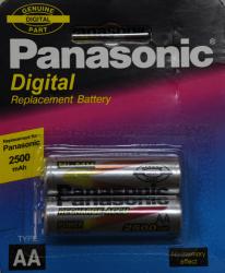 Аккумулятор AA Panasonic 2500 mAh Картинка Аккумулятор AA Panasonic 2500 mAh