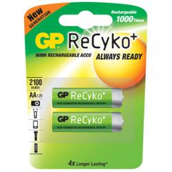 Картинка Аккумулятор АА GP ReCyko(ресайко) 2100 mAh