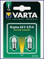 Картинка Varta Запасные лампы 752