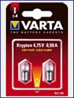 Картинка Varta Запасные лампы 750