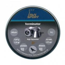 Пули пневматические H&N Terminator Картинка Пули пневматические H&N Terminator