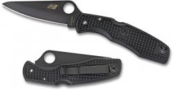 Картинка Нож Spyderco Pacific Salt black blade plain