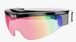 Bliz 9071-13 Pro-Flip OTG Black - Pink w Red Multi + Clear Картинка Bliz 9071-13 Pro-Flip OTG Black - Pink w Red Multi + Clear