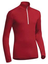 Кофта Icebreaker Oasis LS Half Zip MEN rocket/white M Картинка Кофта Icebreaker Oasis LS Half Zip MEN rocket/white M