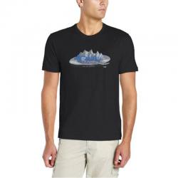 Футболка Icebreaker Tech T Lite SS MEN Alps for breakfast black XL Картинка Футболка Icebreaker Tech T Lite SS MEN Alps for breakfast black XL