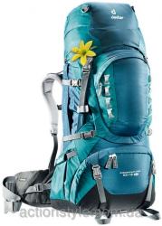 Deuter Рюкзак Aircontact PRO 55+15 SL цвет 3356 arctic-petrol Картинка Deuter Рюкзак Aircontact PRO 55+15 SL цвет 3356 arctic-petrol