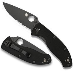 Нож Spyderco Tenacious Black Картинка Нож Spyderco Tenacious Black