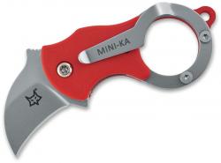 Нож Fox Mini-Ka, ц:красный Картинка Нож Fox Mini-Ka, ц:красный