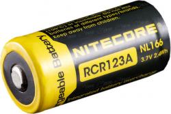 Аккуммуляторная батарея Nitecore RCR123A Li-ion 650 mAh Картинка Аккуммуляторная батарея Nitecore RCR123A Li-ion 650 mAh