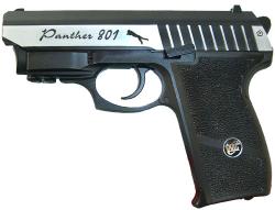 Пневматический пистолет Borner Panther 801 Blowback. Корпус - металл/пластик Картинка Пневматический пистолет Borner Panther 801 Blowback. Корпус - металл/пластик