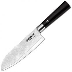 Нож Boker Damast Black Santoku Картинка Нож Boker Damast Black Santoku