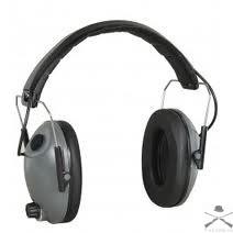 Наушники активные Allen Electronic Low Profile Hearing Muffs. Цвет - серый. Картинка Наушники активные Allen Electronic Low Profile Hearing Muffs. Цвет - серый.