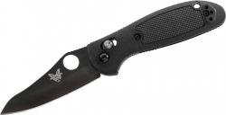 Нож Benchmade Griptilian Mini, чорний, чорн. рукоять Картинка Нож Benchmade Griptilian Mini, чорний, чорн. рукоять