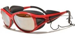 Bliz 9055-41 Altitude - Brown w Silver Multi Red w  Black Rubber Protection (9055-41)