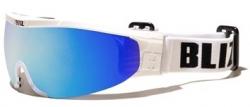 Bliz 9059-02 Pro-Flip - White - Smoke w Blue Multi + Clear Картинка Bliz 9059-02 Pro-Flip - White - Smoke w Blue Multi + Clear