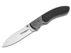 Картинка Нож Boker Magnum Tech Folder Carbon Клинок 8.5 см. Скл.