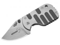 Нож Boker Plus Subcom Titanium Клинок 4.8 cм. Скл. Картинка Нож Boker Plus Subcom Titanium Клинок 4.8 cм. Скл.
