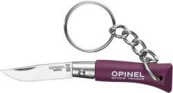 Нож Opinel Keychain №2 Inox. Цвет - фиолетовый Картинка Нож Opinel Keychain №2 Inox. Цвет - фиолетовый
