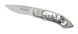 Нож Browning Scrimshaw Whitetail Картинка Нож Browning Scrimshaw Whitetail