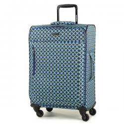 Чемодан Members Vogue (M) Blue Geo Print Картинка Чемодан Members Vogue (M) Blue Geo Print