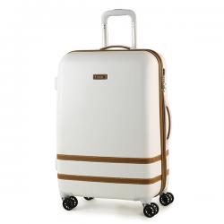 Картинка Чемодан Rock Valence White Hardshell (M)