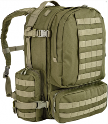 Рюкзак Defcon 5 Extreme Modular Back Pack. Объем - 60 л. Цвет - оливковый Картинка Рюкзак Defcon 5 Extreme Modular Back Pack. Объем - 60 л. Цвет - оливковый