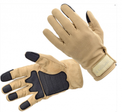 Картинка Defcon 5 SHOOTING AMARA GLOVES WITH REINFORSED PALM COYOTE TAN L ц:песочный