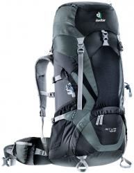 Рюкзак Deuter ACT Lite 40 + 10 цвет 7410 black-granite Картинка Рюкзак Deuter ACT Lite 40 + 10 цвет 7410 black-granite