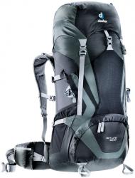 Рюкзак Deuter ACT Lite 50 + 10 цвет 7410 black-granite Картинка Рюкзак Deuter ACT Lite 50 + 10 цвет 7410 black-granite