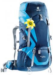 Рюкзак Deuter ACT Lite 60+10 SL цвет 3306 midnight-turquoise Картинка Рюкзак Deuter ACT Lite 60+10 SL цвет 3306 midnight-turquoise