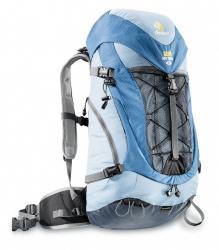 Рюкзак Deuter ACT Trail 28 SL цвет 485 sky grey-storm Картинка Рюкзак Deuter ACT Trail 28 SL цвет 485 sky grey-storm