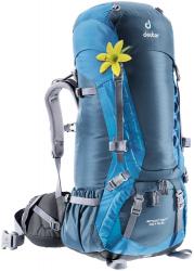 Рюкзак Deuter Aircontact 40+10 SL цвет 3870 arctic-turquoise Картинка Рюкзак Deuter Aircontact 40+10 SL цвет 3870 arctic-turquoise