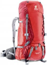 Рюкзак Deuter Aircontact 45+10 цвет 5520 fire-cranberry Картинка Рюкзак Deuter Aircontact 45+10 цвет 5520 fire-cranberry