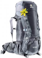 Рюкзак Deuter Aircontact 50+10 SL цвет 7490 black-titan Картинка Рюкзак Deuter Aircontact 50+10 SL цвет 7490 black-titan