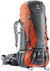 Рюкзак Deuter Aircontact 55+10 цвет 4904 granite-papaya Картинка Рюкзак Deuter Aircontact 55+10 цвет 4904 granite-papaya