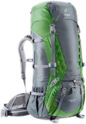 Рюкзак Deuter Aircontact 65+10 цвет 4224 granite-emerald Картинка Рюкзак Deuter Aircontact 65+10 цвет 4224 granite-emerald