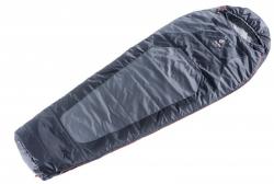 Спальник Deuter Dream Lite 500 L цвет 4100 titan-black левый Картинка Спальник Deuter Dream Lite 500 L цвет 4100 titan-black левый