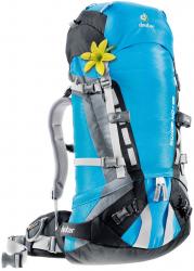 Рюкзак Deuter Guide 40+ SL цвет 3711 turquoise-black Картинка Рюкзак Deuter Guide 40+ SL цвет 3711 turquoise-black