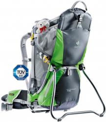 Рюкзак Deuter Kid Comfort Air цвет 4207 graphite-spring Картинка Рюкзак Deuter Kid Comfort Air цвет 4207 graphite-spring