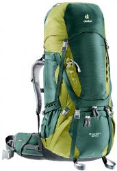 Deuter Рюкзак Aircontact 65+10 цвет 2218 forest-moss Картинка Deuter Рюкзак Aircontact 65+10 цвет 2218 forest-moss