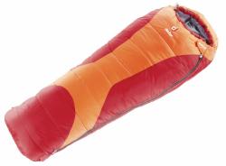 Спальник Deuter Starlight EXP 9540 orange-cranberry левый Картинка Спальник Deuter Starlight EXP 9540 orange-cranberry левый
