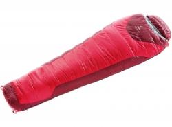 Спальник Deuter Trek Lite +3 L цвет 5520 fire-cranberry правый Картинка Спальник Deuter Trek Lite +3 L цвет 5520 fire-cranberry правый