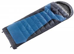 Спальник Deuter Trek Lite SQ 0 цвет 4100 titan-black правый Картинка Спальник Deuter Trek Lite SQ 0 цвет 4100 titan-black правый