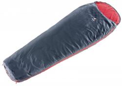 Спальник Deuter Two Face цвет 7500 black-cranberry левый Картинка Спальник Deuter Two Face цвет 7500 black-cranberry левый