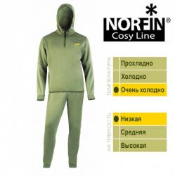 Картинка Дышащее белье Norfin COSY LINE (олива) XXL