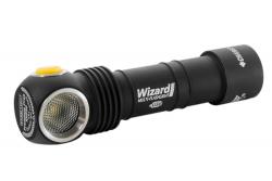 Картинка Фонарь Armytek Wizard Pro Magnet USB + 18650 3200 mAh / XHP50 (Warm)