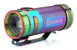 Фонарь Olight S mini Limited Titanium Rainbow. 550 lm ц:радужный Картинка Фонарь Olight S mini Limited Titanium Rainbow. 550 lm ц:радужный